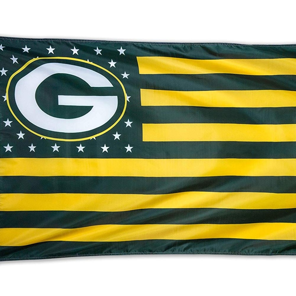 Green Bay Packers American 3x5 Foot Flag